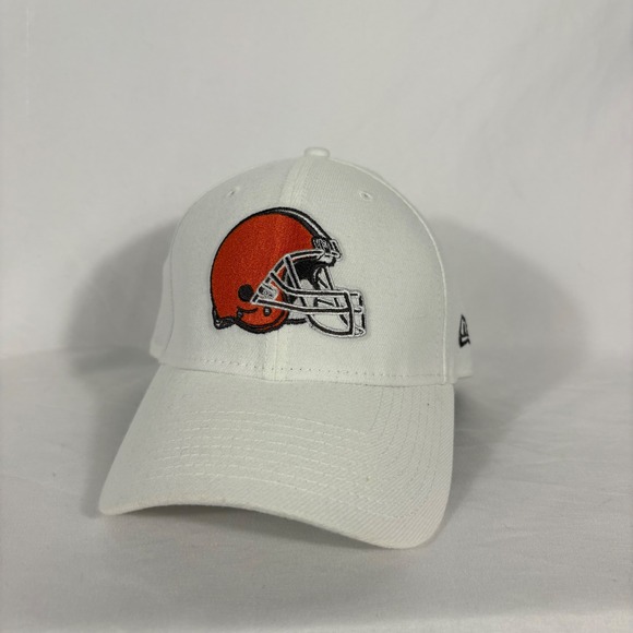 Cleveland Browns NFL New Era White Baseball Cap Fitted Size - Picture 2 of 12